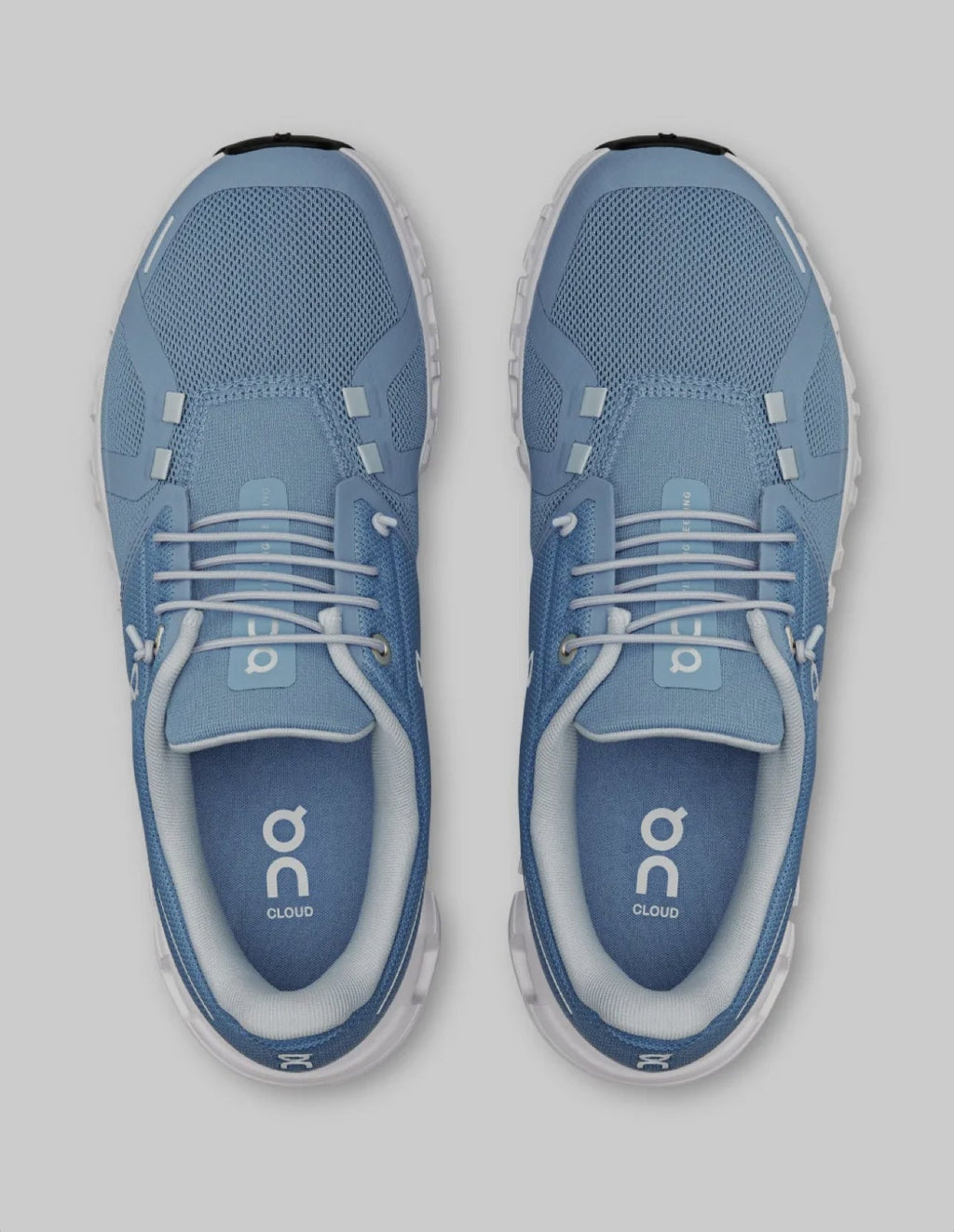 On Running Cloud 6 Chambray White