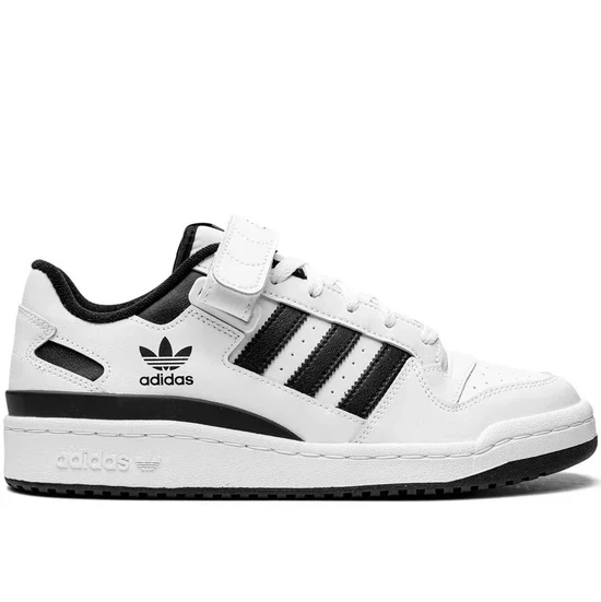 forum low white black