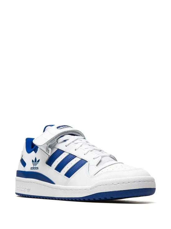 forum low white blue