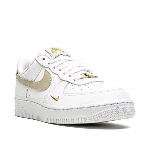 Air Force 1 Low Essential "Toe Swoosh - White/Rattan" sneakers