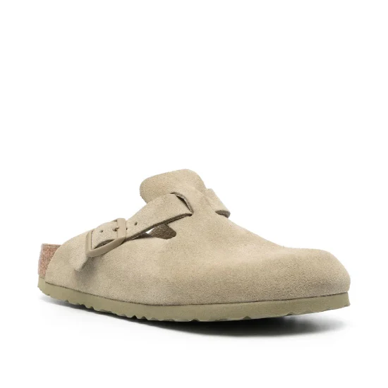 Birkenstock Boston soft suede slippers