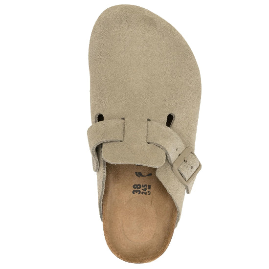 Birkenstock Boston soft suede slippers