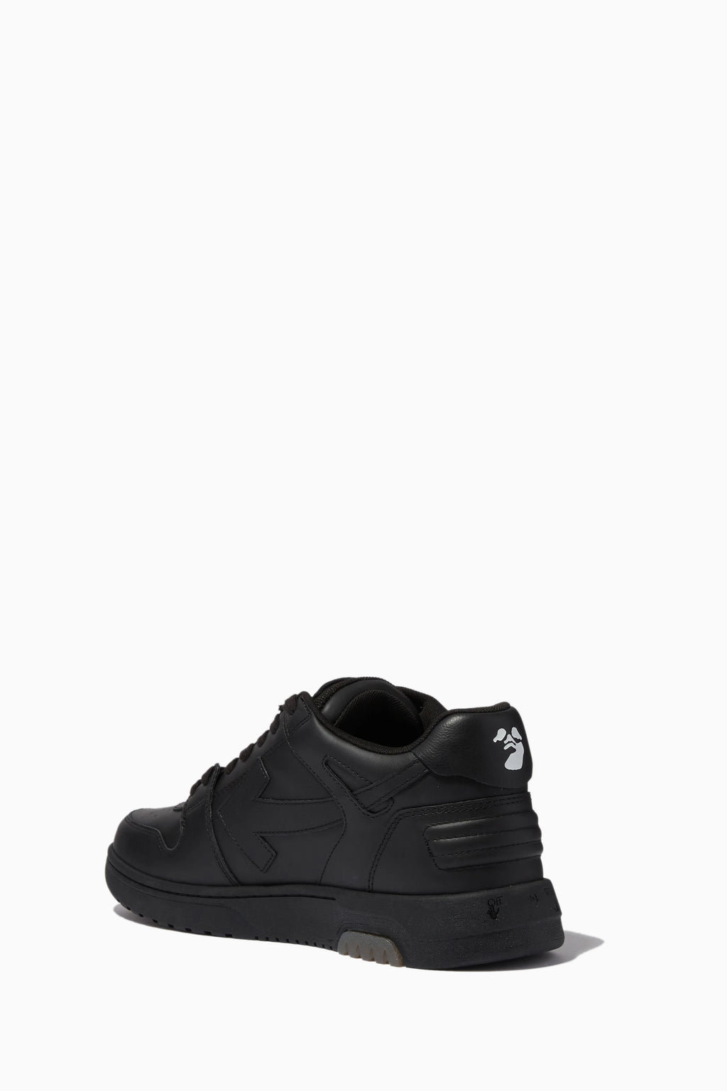 OFF-WHITE Out Of Office OOO Low Tops "Black"