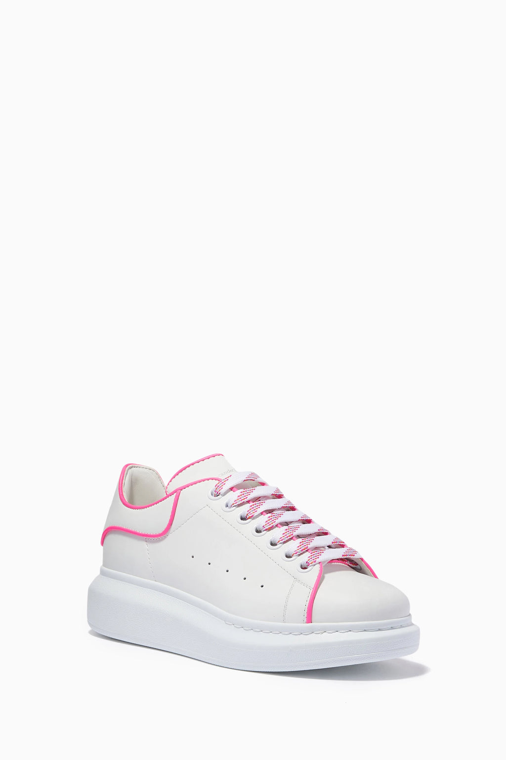 Alexander McQueen pink outline