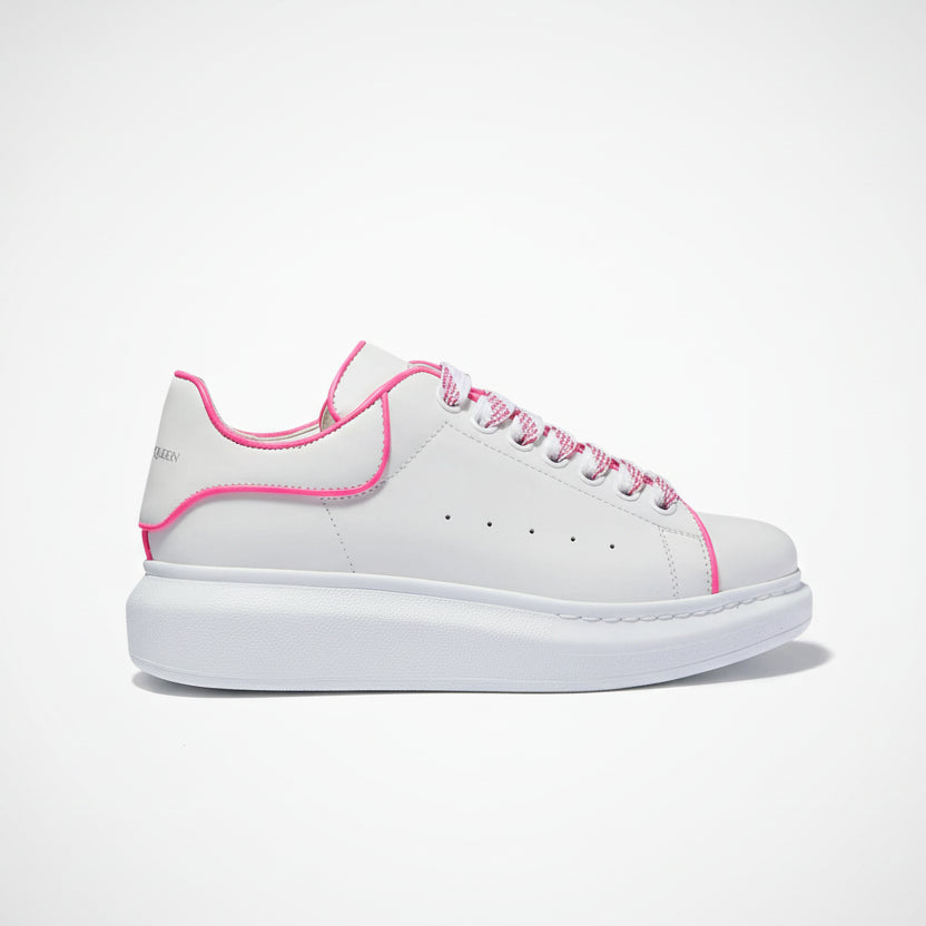 Alexander McQueen pink outline
