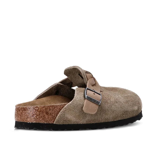 Birkenstock Boston suede slippers