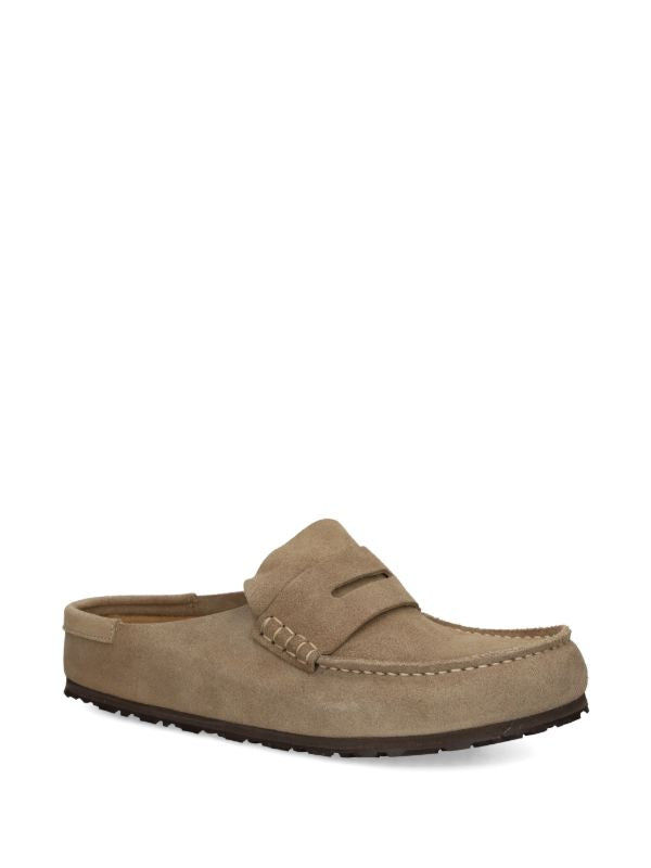 Birkenstock suede slippers