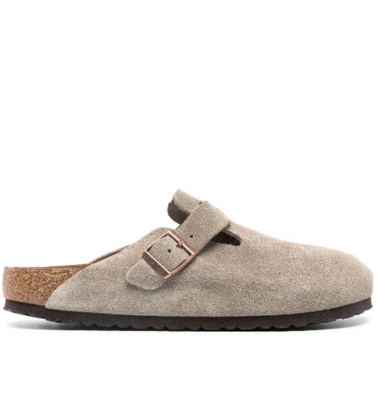 BIRKENSTOCK BOSTON SUEDE CLOGS