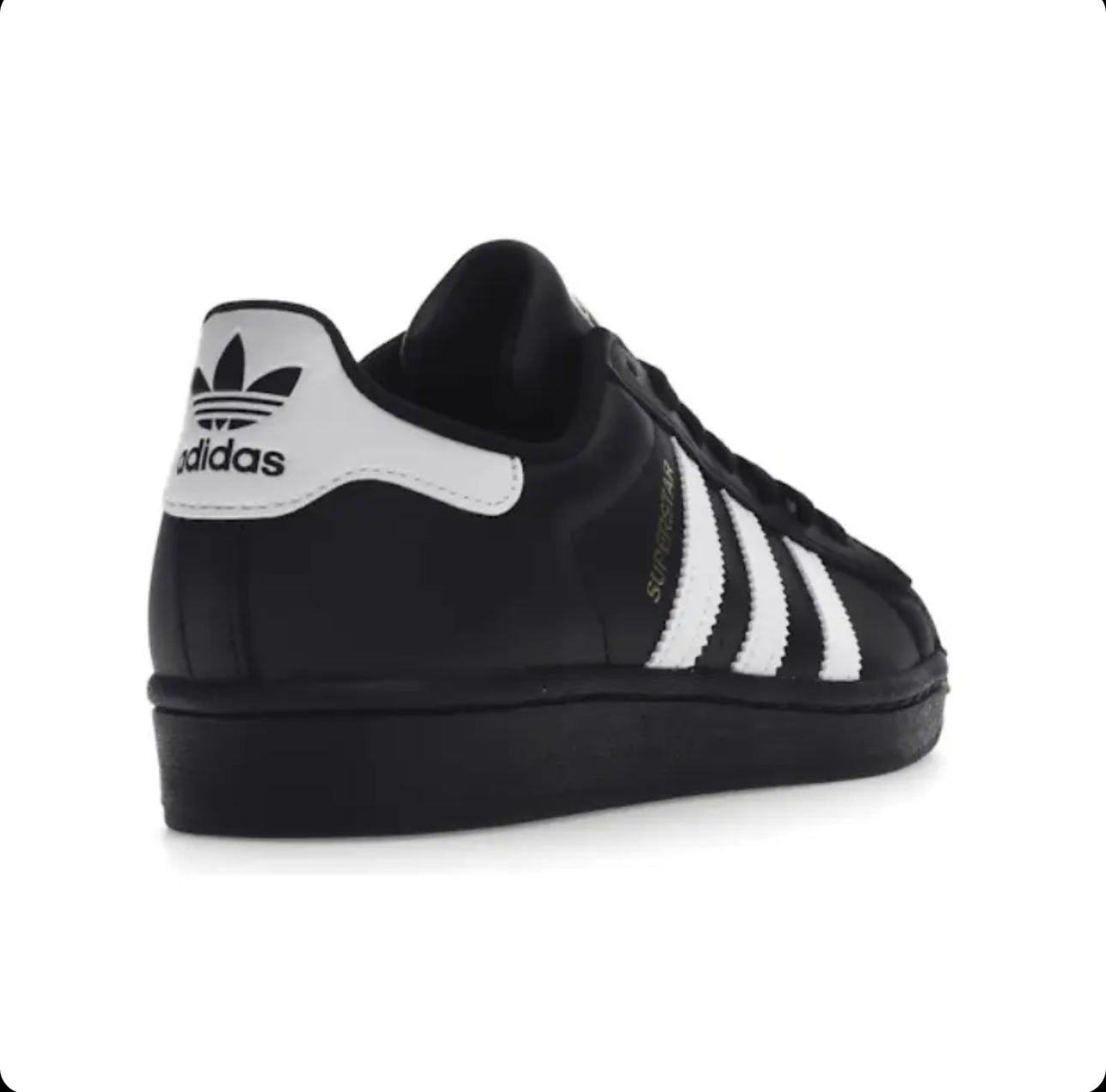 Adidas Superstar Core – Black Cloud White Gold