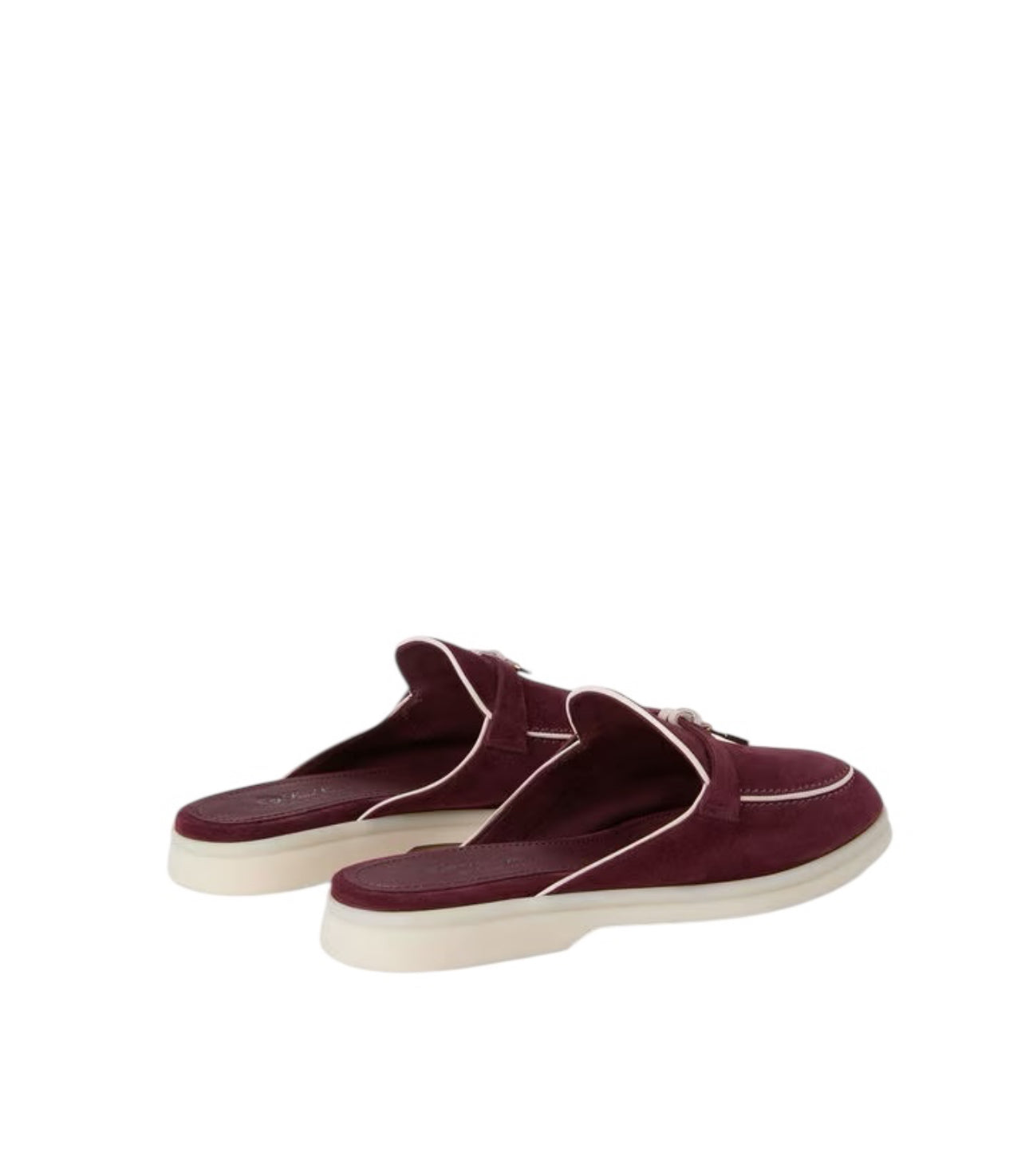 Loro Piana Charms Walk Babouche Loafer Suede Aguaje