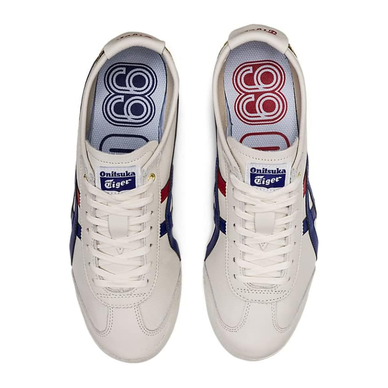 Onitsuka Tiger Mexico 66 – White Dark Blue Red Golda