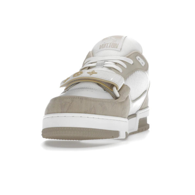 Louis Vuitton Trainer – Beige White