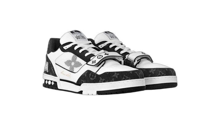 LOUIS VUITTON LV Trainer 'Black White Denim Strap'